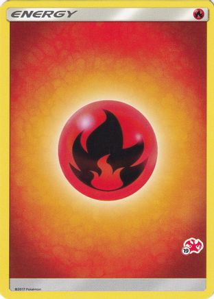 Fire Energy (#19 Charizard Stamped) () [Misc: Battle Academy] Pokemon Single Pokémon