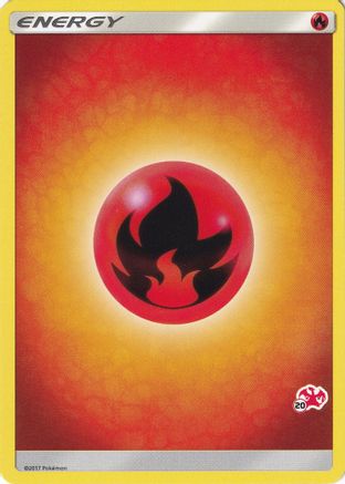 Fire Energy (#20 Charizard Stamped) () [Misc: Battle Academy] Pokemon Single Pokémon