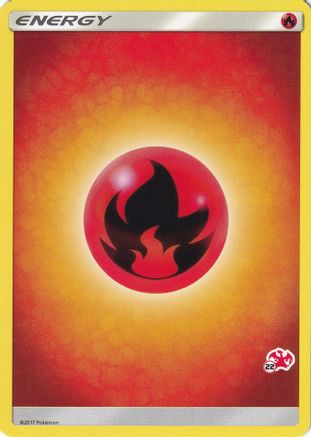 Fire Energy (#22 Charizard Stamped) () [Misc: Battle Academy] Pokemon Single Pokémon