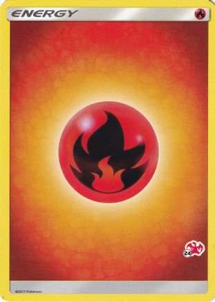 Fire Energy (#24 Charizard Stamped) () [Misc: Battle Academy] Pokemon Single Pokémon