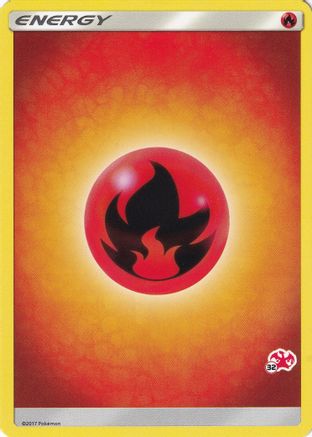 Fire Energy (#32 Charizard Stamped) () [Misc: Battle Academy] Pokemon Single Pokémon
