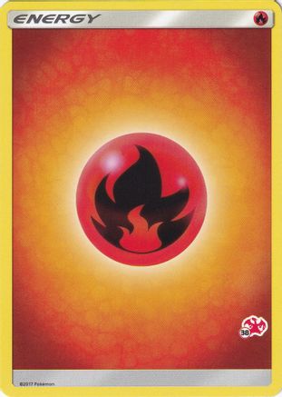 Fire Energy (#38 Charizard Stamped) () [Misc: Battle Academy] Pokemon Single Pokémon