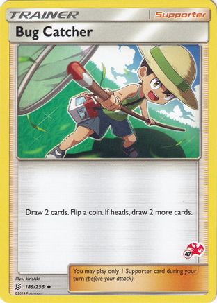 Bug Catcher - 189/236 (#47 Charizard Stamped) () [Misc: Battle Academy] Pokemon Single Pokémon