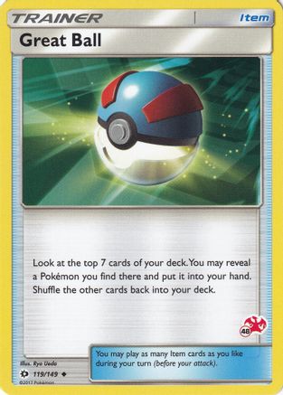 Great Ball 119/149 (#48 Charizard Stamped) () [Misc: Battle Academy] Pokemon Single Pokémon