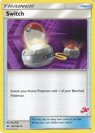 Switch 132/149 (#58 Charizard Stamped) [Misc: Battle Academy] Pokemon Single Pokémon