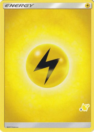 Lightning Energy (#3 Pikachu Stamped) () [Misc: Battle Academy] Pokemon Single Pokémon