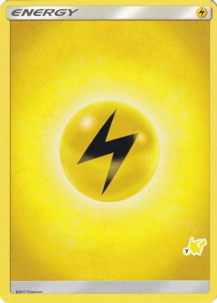 Lightning Energy (#7 Pikachu Stamped) () [Misc: Battle Academy] Pokemon Single Pokémon