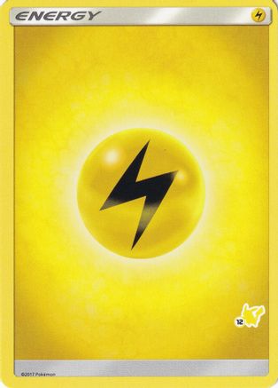 Lightning Energy (#12 Pikachu Stamped) () [Misc: Battle Academy] Pokemon Single Pokémon