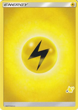 Lightning Energy (#17 Pikachu Stamped) () [Misc: Battle Academy] Pokemon Single Pokémon