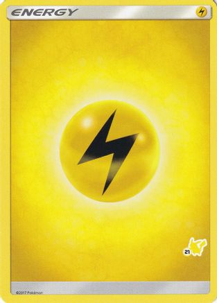 Lightning Energy (#21 Pikachu Stamped) () [Misc: Battle Academy] Pokemon Single Pokémon