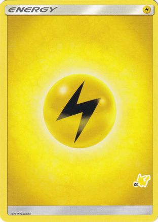Lightning Energy (#22 Pikachu Stamped) () [Misc: Battle Academy] Pokemon Single Pokémon