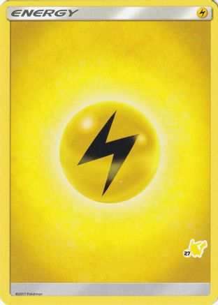 Lightning Energy (#27 Pikachu Stamped) () [Misc: Battle Academy] Pokemon Single Pokémon