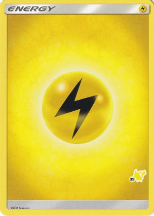 Lightning Energy (#39 Pikachu Stamped) () [Misc: Battle Academy] Pokemon Single Pokémon