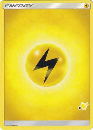 Lightning Energy (#43 Pikachu Stamped) () [Misc: Battle Academy] Pokemon Single Pokémon