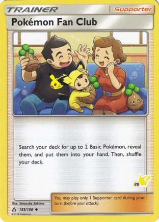 Pokemon Fan Club 133/156 (#28 Pikachu Stamped) () [Misc: Battle Academy] Pokemon Single Pokémon
