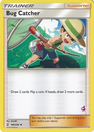 Bug Catcher - 189/236 (Mewtwo Stamped) () [Misc: Battle Academy] Pokemon Single Pokémon