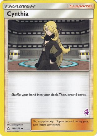 Cynthia - 119/156 (Mewtwo Stamped) [Misc: Battle Academy] Pokemon Single Pokémon