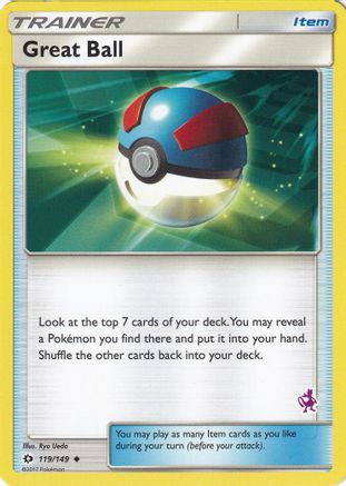 Great Ball - 119/149 (Mewtwo Stamped) () [Misc: Battle Academy] Pokemon Single Pokémon