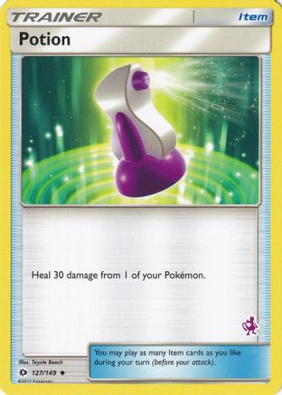 Potion - 127/149 (Mewtwo Stamped) () [Misc: Battle Academy] Pokemon Single Pokémon