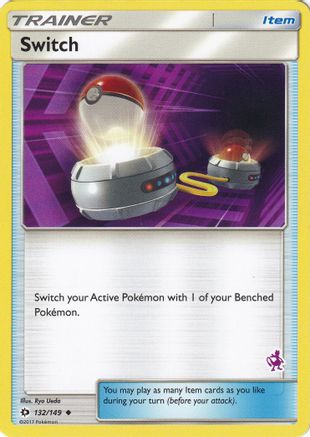 Switch - 132/149 (Mewtwo Stamped) () [Misc: Battle Academy] Pokemon Single Pokémon