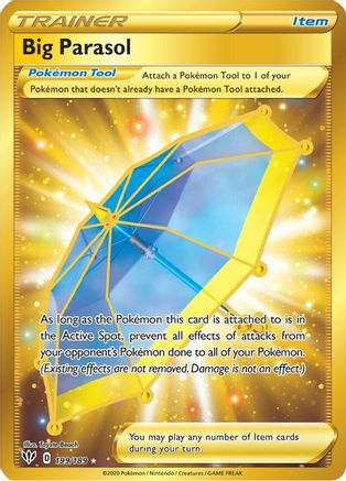 Big Parasol (Secret) (199/189) Holofoil [SWSH: Darkness Ablaze] Pokemon Single Pokémon