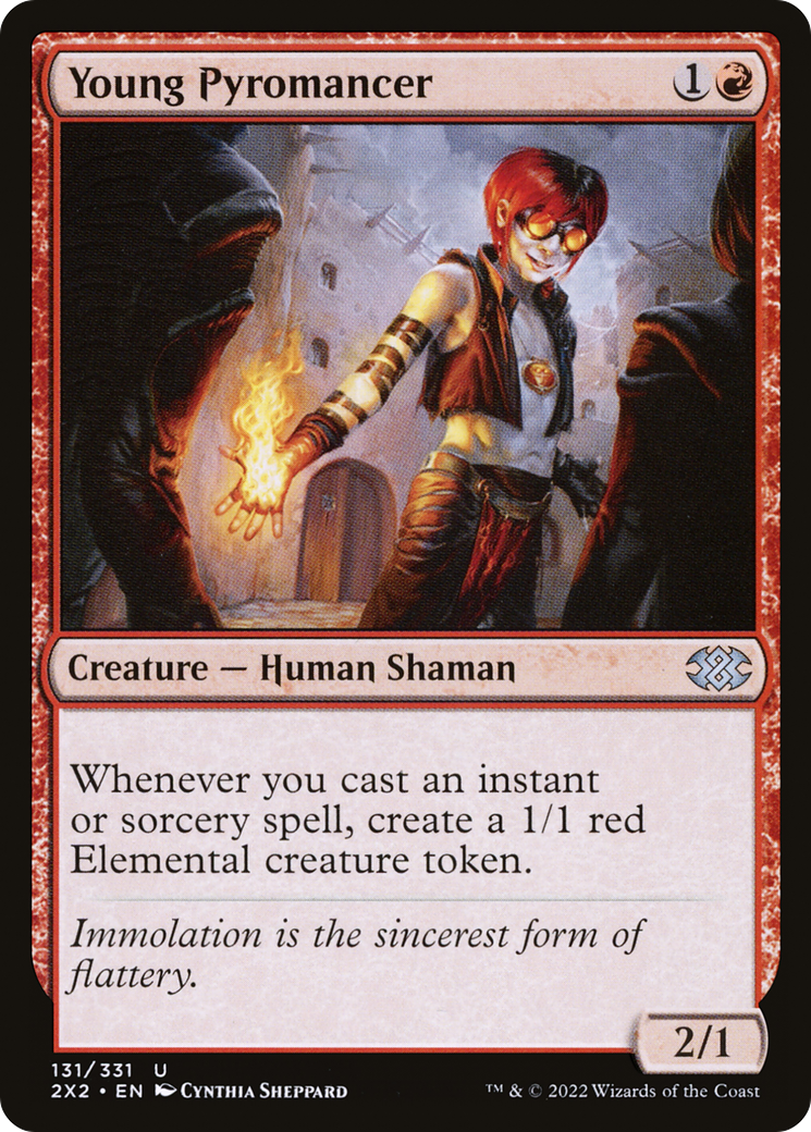 Young Pyromancer (2X2-131) [Double Masters 2022] MTG Single Wizards of the Coast