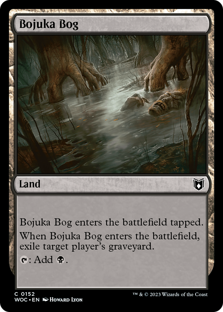 Bojuka Bog (WOC-152) [Wilds of Eldraine Commander] MTG Single Wizards of the Coast