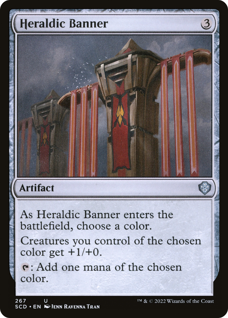 Heraldic Banner (SCD-267) [Starter Commander Decks] MTG Single Wizards of the Coast