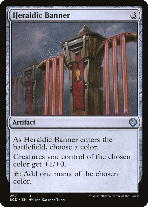 Heraldic Banner (SCD-267) [Starter Commander Decks] MTG Single Wizards of the Coast