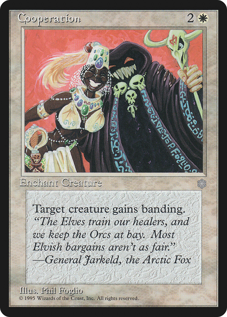 Cooperation (ICE-) [Ice Age] MTG Single Wizards of the Coast