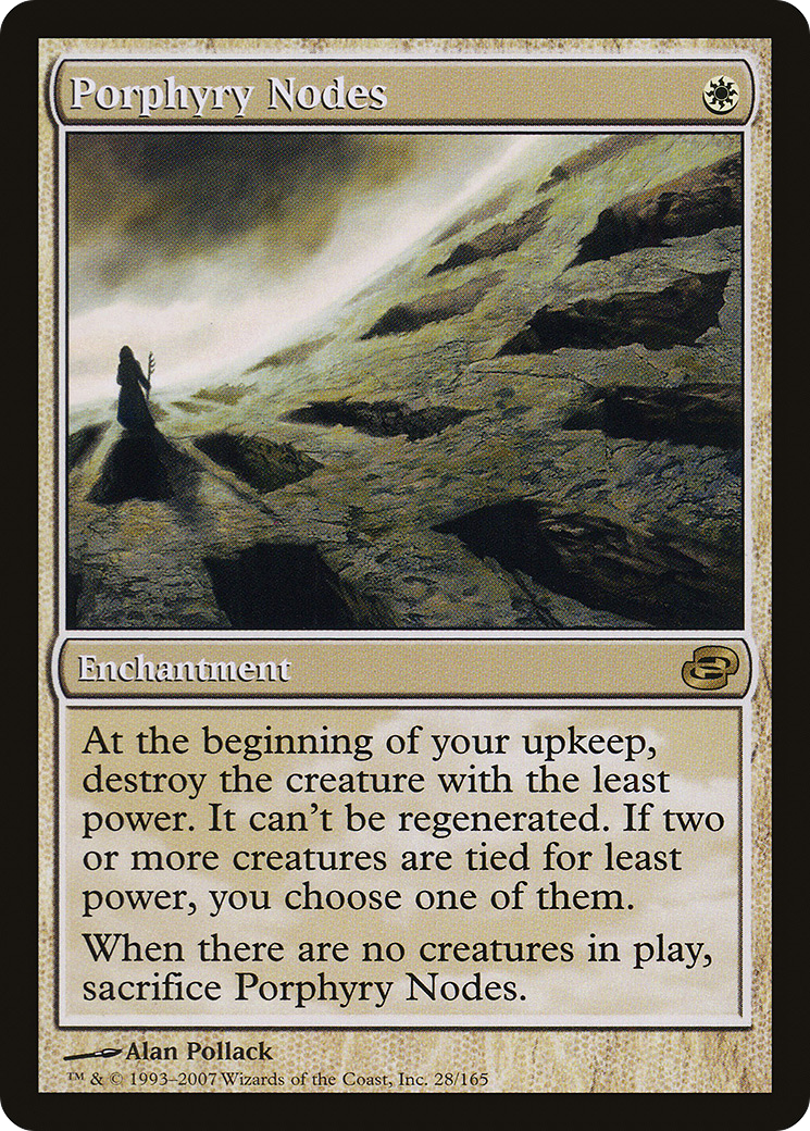 Porphyry Nodes (PLC-028) [Planar Chaos] (colorshifted) MTG Single Planar Chaos