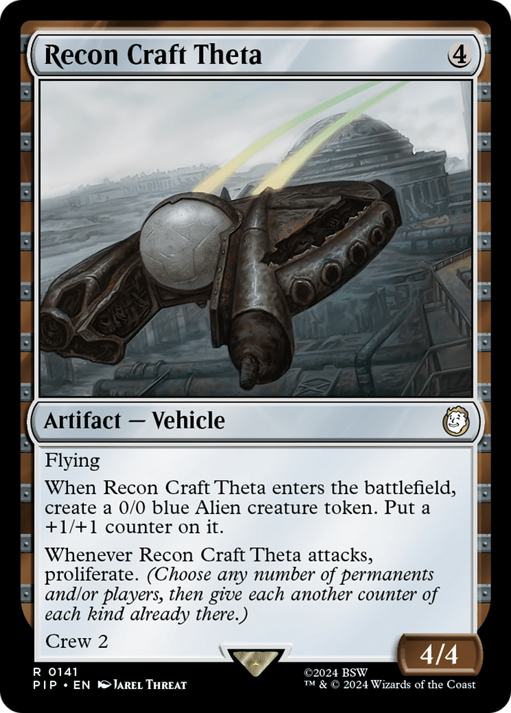 Recon Craft Theta (PIP-141) [Fallout] MTG Single Wizards of the Coast