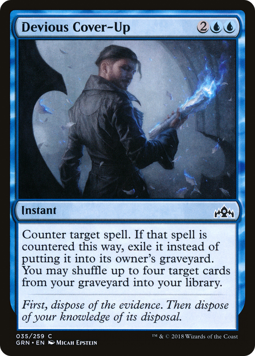 Devious Cover-Up (GRN-035) [Guilds of Ravnica] MTG Single Wizards of the Coast