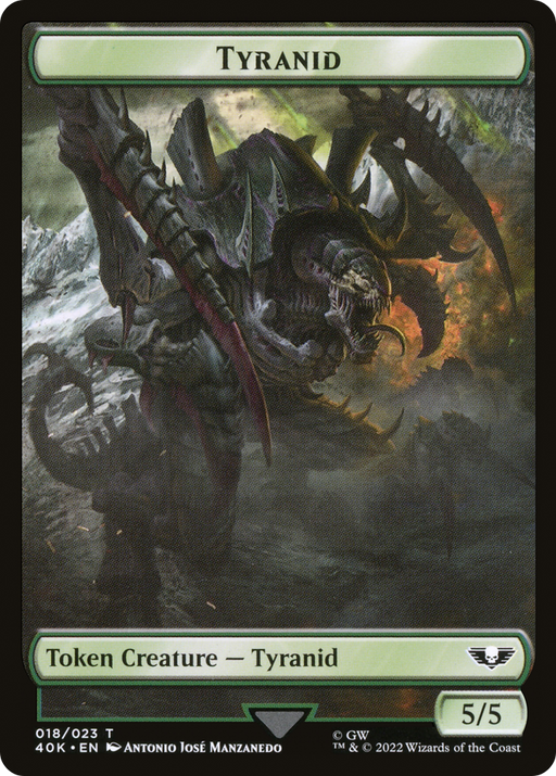 Tyranid (T40K-018) [Tokens] Warhammer 40,000 Tokens MTG Single Wizards of the Coast