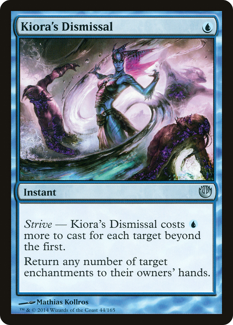Kiora's Dismissal (JOU-044) [Journey into Nyx] MTG Single Wizards of the Coast