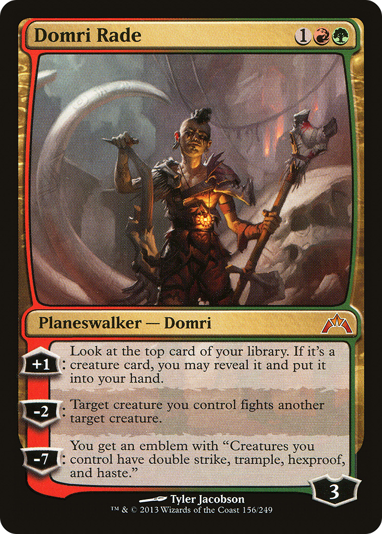 Domri Rade (GTC-156) [Gatecrash] MTG Single Wizards of the Coast