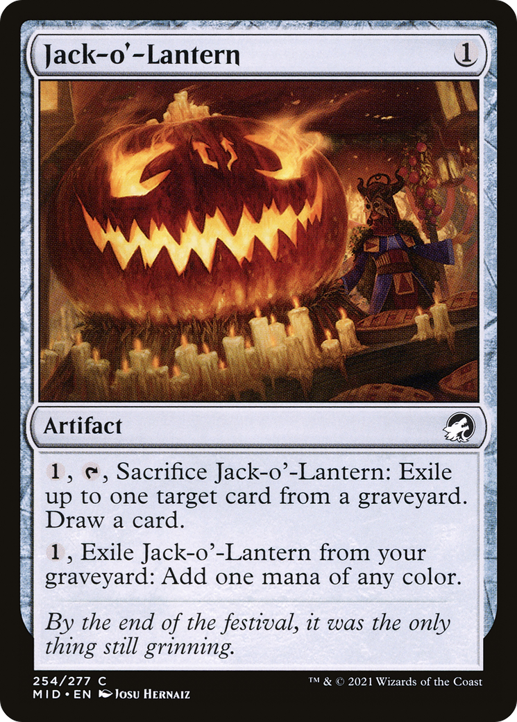Jack-o'-Lantern (MID-254) [Innistrad: Midnight Hunt] MTG Single Wizards of the Coast
