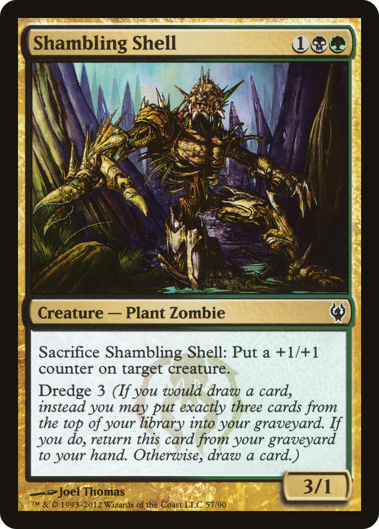 Shambling Shell (DDJ-057) [Misc] Duel Decks: Izzet vs. Golgari MTG Single Wizards of the Coast
