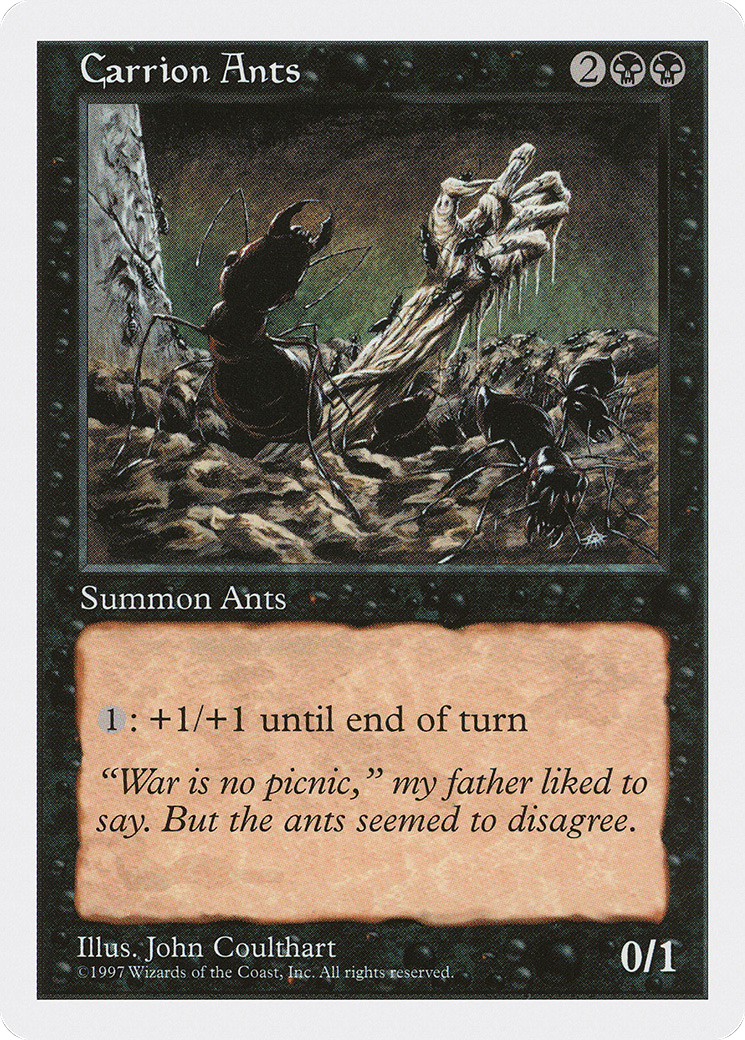 Carrion Ants (5ED-150) [Fifth Edition] MTG Single Wizards of the Coast