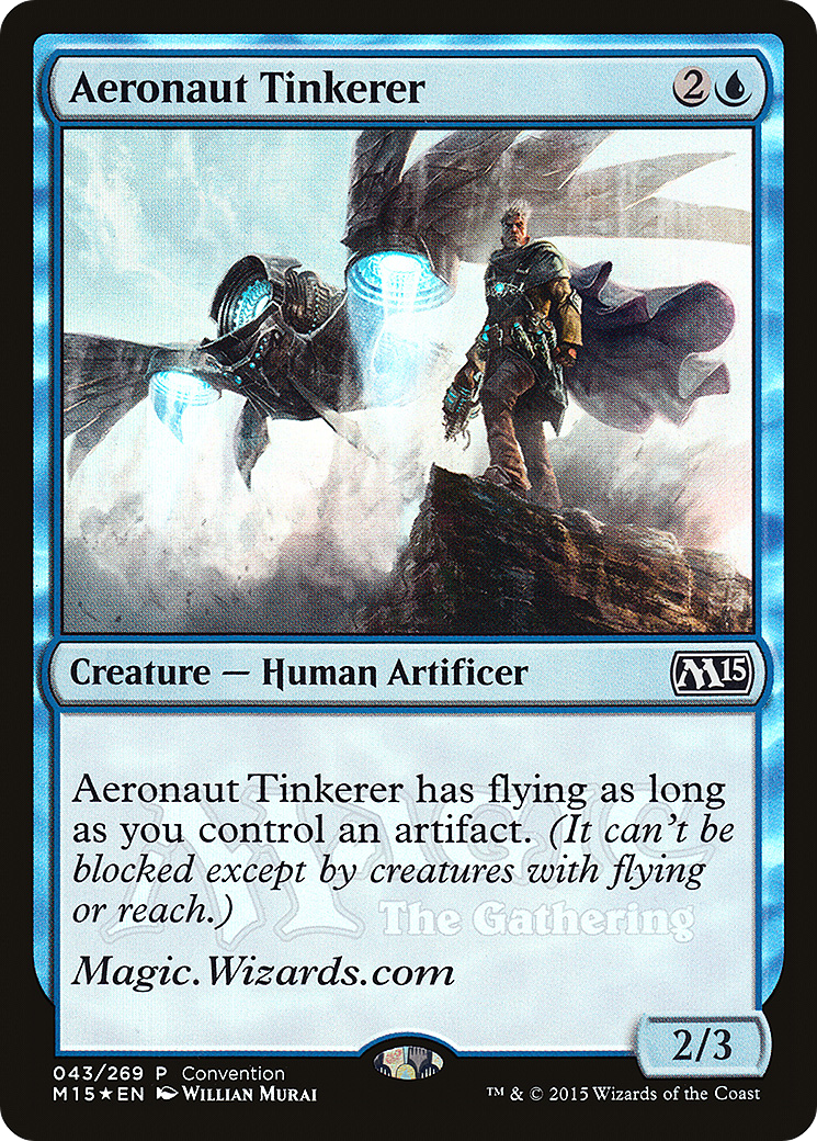 Aeronaut Tinkerer (2015 Convention Promo) (MEDIA-043) [Misc] URL/Convention Promos Foil MTG Single Wizards of the Coast