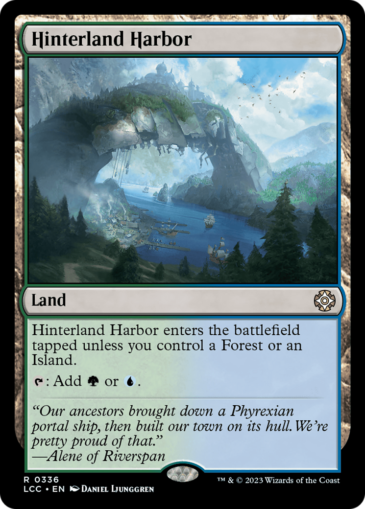 Hinterland Harbor (LCC-336) [The Lost Caverns of Ixalan Commander] MTG Single Wizards of the Coast