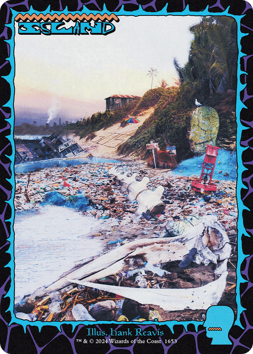Island (1653) (SLD-1653) [Secret Lair] Drop MTG Single Wizards of the Coast