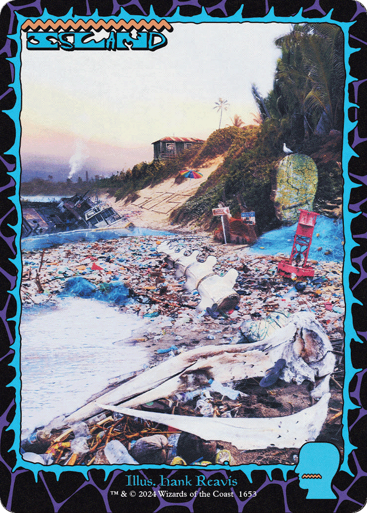 Island (1653) (SLD-1653) [Secret Lair] Drop Foil MTG Single Wizards of the Coast