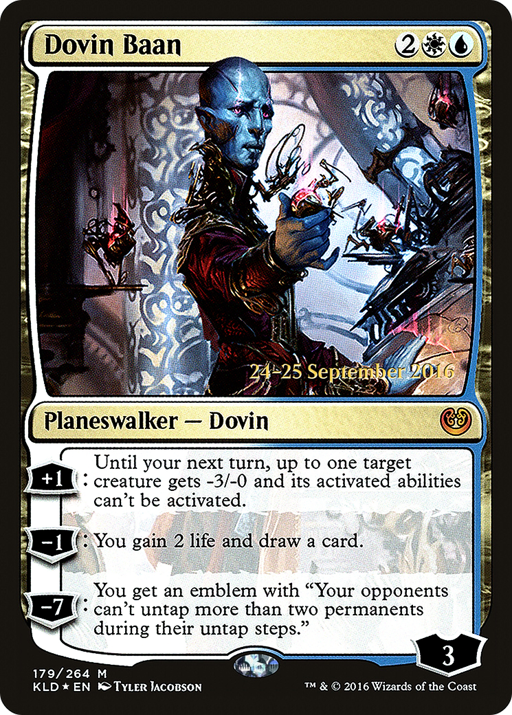 Dovin Baan (PRE-179) [Kaladesh Promos] Foil MTG Single Wizards of the Coast