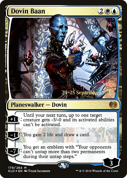 Dovin Baan (PRE-179) [Kaladesh Promos] Foil MTG Single Wizards of the Coast