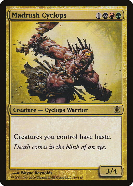 Madrush Cyclops (ARB-119) [Alara Reborn] MTG Single Wizards of the Coast