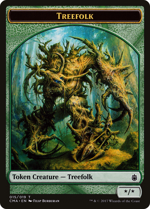 Treefolk Token (015) (CMA-015) [Tokens] Commander Anthology Tokens MTG Single Wizards of the Coast