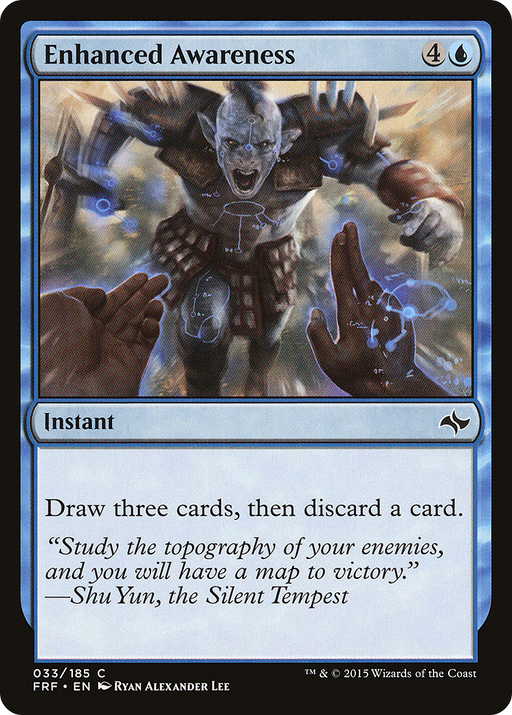 Enhanced Awareness (FRF-033) [Fate Reforged] MTG Single Wizards of the Coast