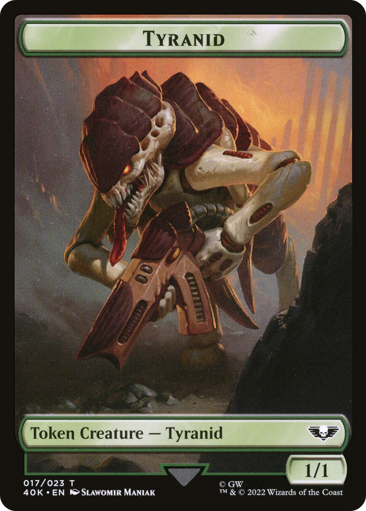 Tyranid (T40K-017) [Tokens] Warhammer 40,000 Tokens MTG Single Wizards of the Coast