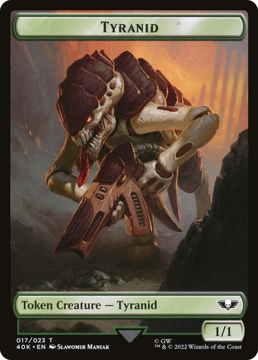 Tyranid (T40K-017) [Tokens] Warhammer 40,000 Tokens MTG Single Wizards of the Coast